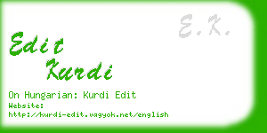 edit kurdi business card